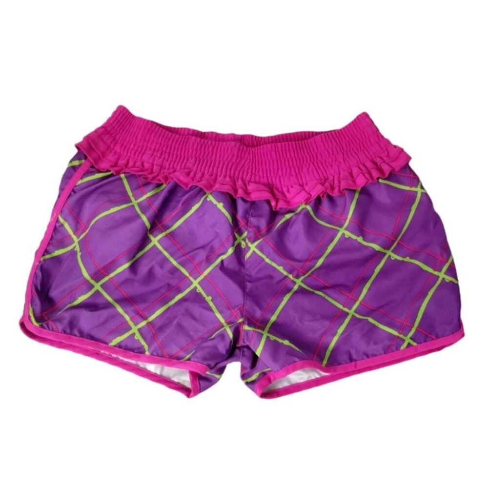 ORageous Girls Large Violet Printed Boardshorts New without tags